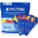 Electrolytes Powder Packets 30 Stickpacks, Variety Pack Hydration Packets,Low Sugar Liquid Daily IV Electrolyte Drink Mix for Instant Hydration Indoor Sport Outdoor Non-GMO 10.58oz
