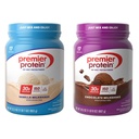 Premier Protein Chocolate Milkshake and Vanilla Milkshake Protein Supplement Bundle