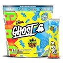 GHOST Hydration Packets, Sour Patch Kids Blue Raspberry, 24 Sticks, Electrolyte Powder - Drink Mix Supplement with Magnesium, Potassium, Calcium, Vitamin C - Vegan, Free of Soy, Sugar & Gluten