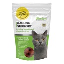 Tomlyn Immune Support Daily L-Lysine Supplement, Fish-Flavored Lysine Chews for Cats and Kittens, 30ct