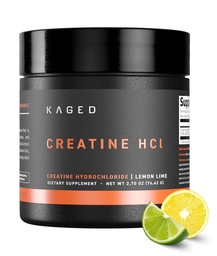 Kaged Creatine HCl Powder | 7X Concentrated vs Mono | Muscle Building & Recovery | High Absorption | No Bloating | Creatine for Men & Women | Vegan, Gluten Free | Lemon Lime | 75 Servings