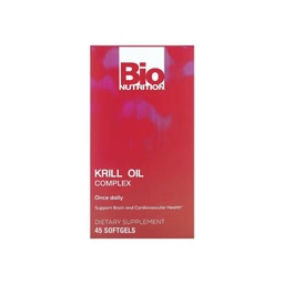 Bio Nutrition Krill Soft Gels, 45 Count