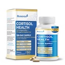 Ultra Cortisol Health - 13-in-1 with Ashwagandha, Phosphatidylserine, L-Theanine, Rhodiola - Max Absorption - Non-GMO, Gluten-Free, Lab Tested (150 Count (Pack of 1))