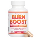 SkinnyBoost Burn Boost Capsules-60 Ct – Natural Vegan Metabolism Support with Green Tea & Garcinia Cambogia -Anotioxidants, Energy and Weight Management Burn Boost Vegan Capsules