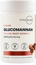 Type Zero Clean Glucomannan Konjac Root Extract (90 Capsules)(1,800 MG Per Serving) - 30 Servings, Non-GMO, Gluten Free