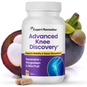 Knee Joint Support Supplement, Outperforms Glucosamine Chondroitin with Fast Acting Blend of Mangoselect, Olive Fruit, Trans-Resveratrol, Non-GMO Knee Pain Blend, 120 Count