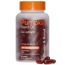 Bloom & Bond® Pumpkin Seed Oil with Saw Palmetto for Women [2000mg per Serving] - Cold-Pressed Organic Softgels for Healthy Hair & Scalp - Supports Fuller-Looking Hair - Plant-Based Supplement