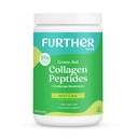 Further Food Matcha Collagen Peptides Powder with Cordyceps Mushroom – 100% Grass-Fed, Hydrolyzed Type 1 & 3, 20g of Collagen per Serving, Supports Energy, Skin, Hair & Joints, 10.62 Oz