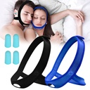 Snoring Chin Strap for Users, 2 Pack Adjustable Jaw Support Chin Strap to Keep Mouth Closed, Soft Snoring for Men Women, Lightweight Reusable, Snoring Dry Mouth, Comfort Fit Nighttime Sleeping Aid