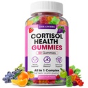 Cortisol Supplements for Women & Men, Cortisol Reducer Gummies with Magnesium Ashwagandha & L-Theanine, Cortisol Manager for Sleep Support & Stress Relief, Mood Balance, Cortisol Detox, 60 Count