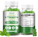 Liposomal L-Theanine 1200mg Gummies,Complex Magnesium GABA,5-HTP,Ashwagandha etc for Calm, Zzz & Relaxation Support for Adults,Children & Elderly,Liposomal Enhance 98% Absorption