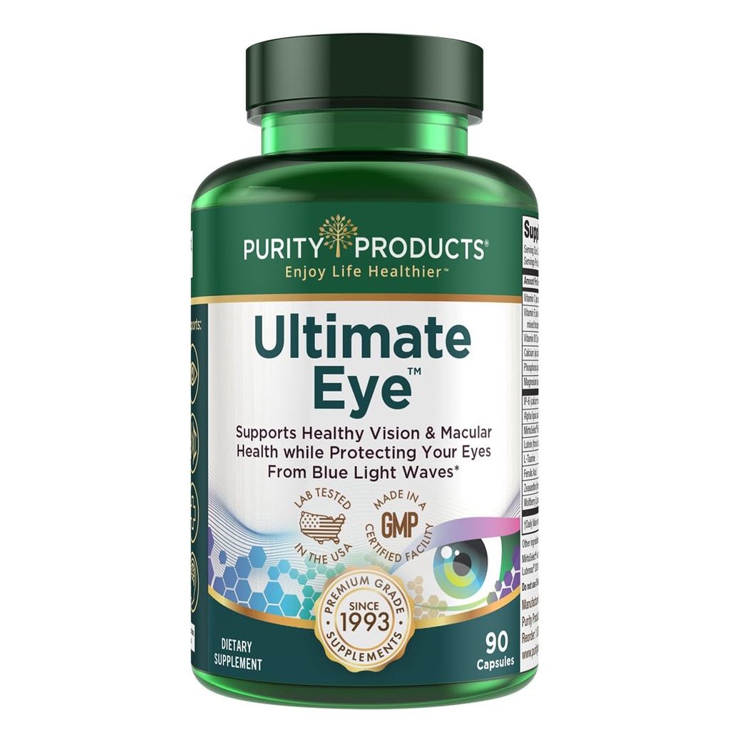 Ultimate Eye Support: Lutein, Zeaxanthin & Blue Light Protection