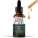Kindled Thyroid Support Liquid Drops, Actora Thyroid Support Drops with Selenium Zinc Iodine L-Tyrosine Ashwagandha for Hormone Balance - Mood & Energy Supplement - 4 fl. oz. (120mL) (1)