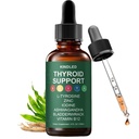 Kindled Thyroid Support Drops - Actora Liquid Drops Formula with Selenium, Iodine, Ashwagandha & Zinc for Energy & Metabolism Support, Berry Flavor, 4 fl oz