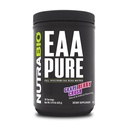 NutraBio – EAA Pure – 9 Amino Acids – Muscle Repair and Recovery, 30 Servings, Grape Berry Crush – Pre or Post Workout – All Day Recovery