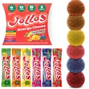 Energy Chews Assorted Flavors Variety Pack – Fast Acting Energy + Electrolytes + B Vitamins – Mixed Fruit & Iced Tea Flavors – Vegan, Gluten Free, No Artificial Flavors – 6 Count