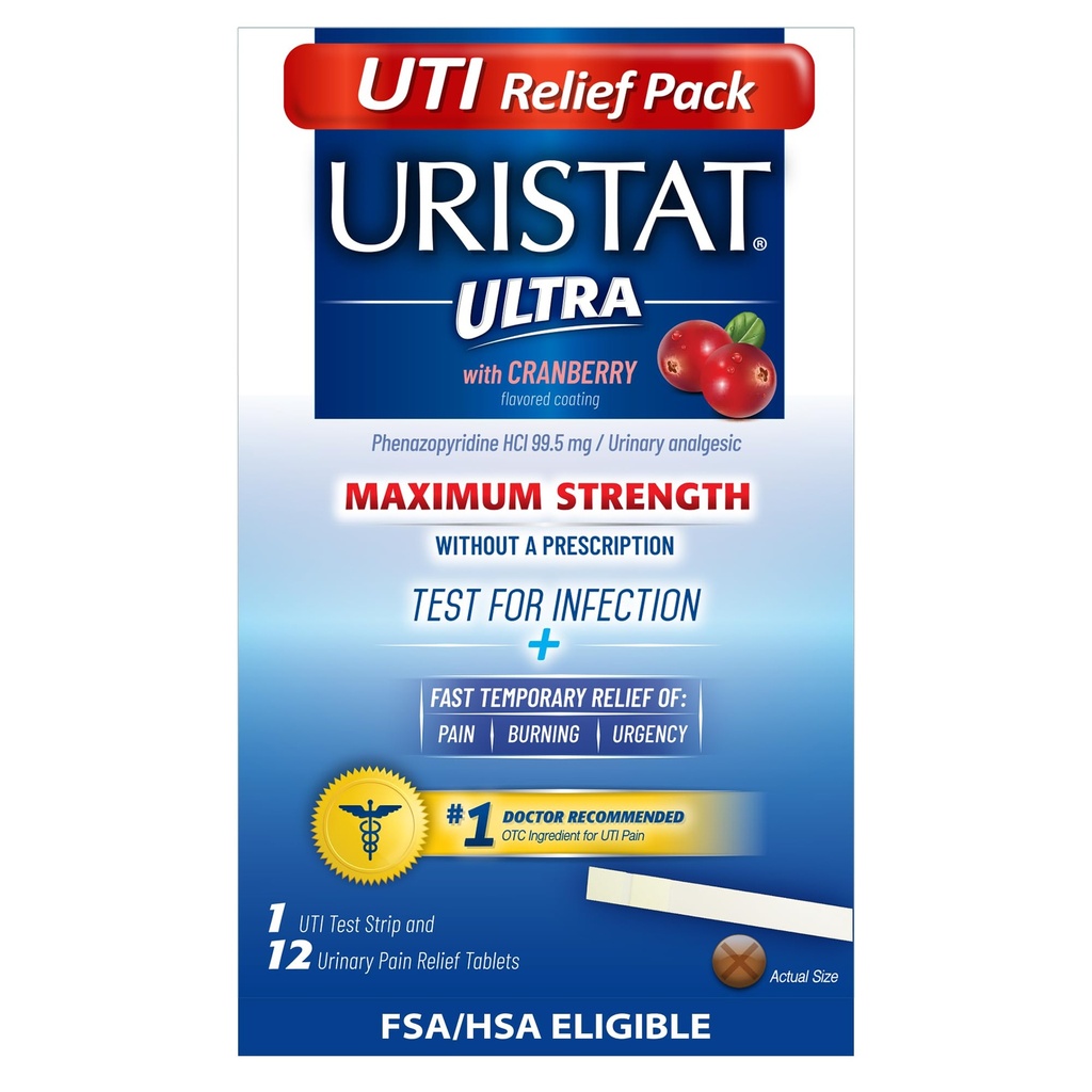 Uristat UTI Relief Kit - Fast Pain Relief