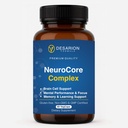 NeuroCore Complex – Citicoline 250mg, Uridine Monophosphate 250mg, Phosphatidylserine 200mg, DHA 200mg (from Algae Oil Powder) – Cognitive & Brain Support Supplement – 60 VegCaps