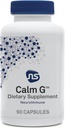 NeuroScience Calm Aid + Immune Support Supplement - Calm G - Alpha Lipoic Acid, L Cysteine, L Theanine & More - Encourage Calm Sleep & Fight Fatigue with Daily Glutamate Management (90 Capsules)