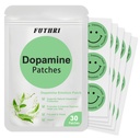 Dopamine Patches Extra Strength,Vegan, 30 Count | Mood Boost & Positivity Support | Mood Support Patches for Daily Mental Wellness, Supports Dopamine & Serotonin Balance for Women & Men