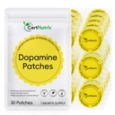 Dopamine Patches 30pcs, Mood Support Patches with Mucuna & 5-HTP, Mood Boost & Positivity Support Supports Dopamine & Serotonin Balance for Men Women, Plant-Based Formula (1 Pack)