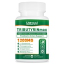 TRIBUTYRINmax Supplement 1200mg for Gut Health,Vegan,Butyrate Gut Health Supplement for Digestive, Leaky Gut, Colon, Microbiome - 60 Softgels