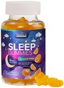 Sleep Gummies for Adults - Sugar Free Melatonin 6 MG Per Serving Gummy Supplement - Natural Zero Sugar Sleeping Gummy for Adults & Kids, Orange Flavored, Extra Strength Sleep Support - 60 Gummies
