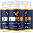 (3 Pack) Iron Vision Eye Supplement Capsules - Official Iron Vision Advanced Premium Support - Maximum Strength, Natural Vitamins for Overall Health & Wellness Reviews, 180 Capsules for 3 Months