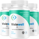 (3 Pack) Visiowell Capsules - Visiowell Eye Support Vision Pills Advanced Formula, Daily Premium Visio Well Natural Eye Health Formula Vitamins for Overall Health & Wellness, 180 Capsules for 3 Months