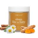 cosmix Sleep Like A Baby, Improved Sleep Quality & Relaxation, Plant-Based Superfood Sleep Supplement with Jatamanshi, Turmeric Latte, No Fillers/No Added Sugar, 60G - 40 Servings Cinnamon Brown