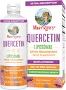 MaryRuth Organics Quercetin Liposomal | Liquid Quercetin 500mg| Cardiovascular Health | Cellular Health | Overall Wellness | Ultra Absorption | Bioflavonoid | Vegan | | Gluten Free | 15.22 Fl Oz