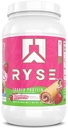 RYSE Loaded Protein Powder - Little Debbie Strawberry Shortcake Rolls - 25g Whey Protein Isolate & Concentrate with Prebiotic Fiber & MCTs - Low Carb & Low Sugar - 27 Servings / 2 lb Tub