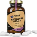 Supplements, Magnesium Citrate 200 mg, 60 Tabs, Enzyme Function, Supports Cardiovascular and Nervous System, Non-GMO