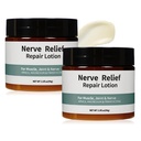 2PCS Alcura Nerve Cream, Alcura Neuropathy Lotion with Arnica, Magnesium for Body, Joint, Knee, Lumbar, Neck, Hand and Feet