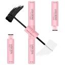 VEYESBEAUTY Lash Bond and Seal Waterproof 2 in 1 Cluster Lash Glue for Eyelash Extensions Long Lasting Strong Hold Individual Eyelash Glue for Self-Application at Home 5ml+5ml