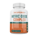 KRK SUPPLEMENTS 1 Pack Nitric Oxide Complex 3500mg Per Serving L-Arginine HCL AAKG AKG Alpha Ketoglutarate Citrulline Malate 120 Capsules