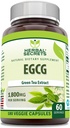 Herbal Secrets EGCG Green Tea Extract 1800 Mg Per Serving | Veggie Capsules Supplement | Non-GMO | Gluten Free | Made in USA (1 Pack, 180 Count)