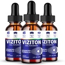 Viziton Eye Drops, Official Viziton Eye Health Supplement Droppers, Maximum Strength, All Natural Visual Wellness, Eye Comfort & Healthy Vision, Premium Advanced Formula Viziton Drops Reviews (3 Pack)