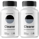 Clearer Vision Support Capsules, Clearer Pills Advanced Formula Eye Health Supplement - All Natural Health & Wellness Vitamin Supporting Vision & Eye Health, Crystal Clear Vision Reviews (2 Pack)