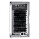 Eyelash Extensions 0.07mm Thickness D Curl Length 11mm Single Size Rapid Volume Eyelash For Lash Extensions, Easy Fan Blooming Flower Lashes, Self Fanning Lashes, (0.07,D,11mm)