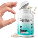Balancebreens Magnesium Glycinate 200mg - Magnesium Bisglycinate Chelated Supplements for High Absorption - Non GMO and Gluten Free Gentle on Stomach for Restful Sleep and Muscle Support, 120 Count