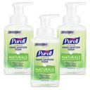 Purell Advanced Hand Sanitizer Naturals Foam with Plant-Based Ethanol, 10 fl oz Foam Pump Bottle (Pack of 3), 3001-06-EC