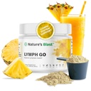 Lymph Go - Lymphatic Drainage Supplement for Women & Men - Lymph System Support - with with Bromelain, Echinacea, Burdock Root, Dandelion, Rutin, Kelp & More - 4.06 Oz - 30 Servings - Tropical Flavor
