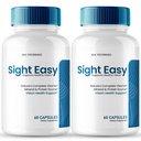 Sight Easy Eye Vitamins & Mineral Supplements Capsules - Maximum Strength, SightEasy for Healthy Vision and Eye Function Support, All Natural Advanced Formula Eye Health Support Reviews (2 Pack)