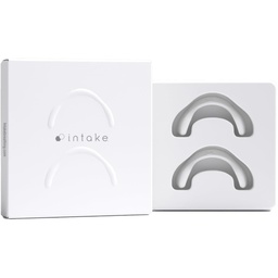Intake Breathing Extra Intake Bands (Pack of 2), Small (S2), Matte White. (Tabs NOT Included)