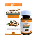 Nano Curcumin - 30 Capsules - Nano Technology Increases Absorption Up to 99.9%, Promotes Digestive System, Relieves Gastric and Beautifies The Skin