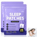 56Pcs Sleep Patches Without Melatonin,Natural Herbal Formula,Effectively Improves Sleep Quality,Long-Lasting Effect for Both Men and Women(1Bag,28Pcs)