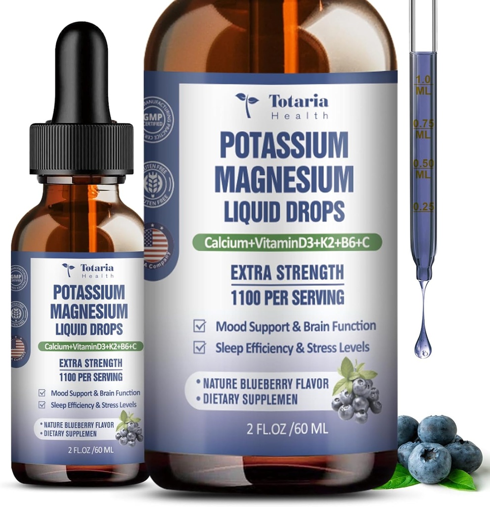 Potassium Magnesium Drops - Muscle & Bone Support