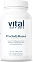Vital Nutrients Rhodiola Rosea | Rhodiola Supplement for Healthy Energy, Memory, and Stress Support | Gluten, Dairy, Soy Free | Non-GMO | 120 Capsules