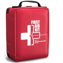Advanced Comprehensive First Aid Kit with Well Organized Labelled Compartments Removable MOLLE System First Aid Trauma Kits for Car, Home,Camping, Office and etc.-401 Piece